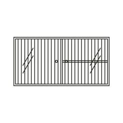 Montana Selection Ripple I Vitrineskab