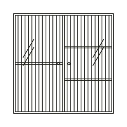Montana Selection Ripple II Vitrineskab