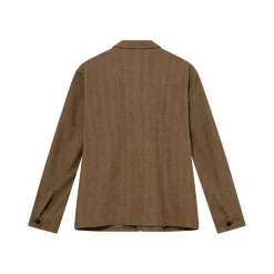 Mos Mosh Gallery Conor Herringbone Jacket Ermine