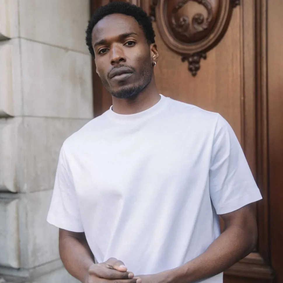 Mos Mosh Gallery Darren SS Tee White