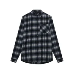 Mos Mosh Gallery David Shadow Overshirt Salute Navy