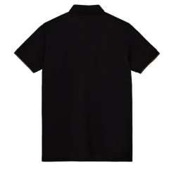 Mos Mosh Gallery Harvey Polo SS Tee Black