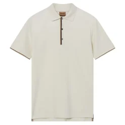 Mos Mosh Gallery Harvey Polo SS Tee Off White