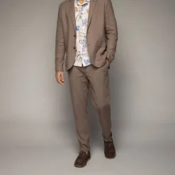 Mos Mosh Gallery Hunt Plage String Pant Chocolate Chip Melange