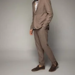 Mos Mosh Gallery Hunt Plage String Pant Chocolate Chip Melange