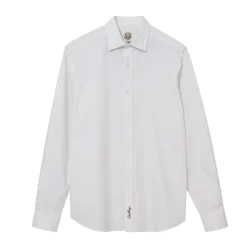 Mos Mosh Gallery Marco Oxford Shirt White