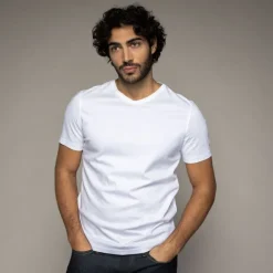 Mos Mosh Gallery Perry O-SS Tee White