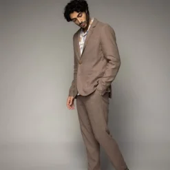 Mos Mosh Gallery Williams Plage Blazer Chocolate Chip Melange