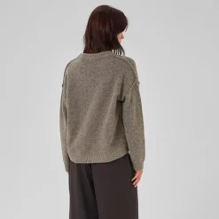My Essential Wardrobe PalomaMW Knit Pullover Brown Melange
