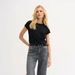 My Essential Wardrobe The Modal Tee Black