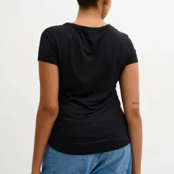 My Essential Wardrobe The Modal Tee Black