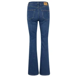 My Essential Wardrobe The Dekota High Bootcut Medium Blue