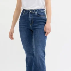 My Essential Wardrobe The Dekota High Bootcut Medium Blue