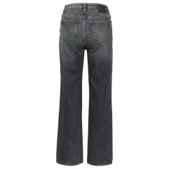 My Essential Wardrobe The Louis High Wide Jeans Dark Grey Retro Wash