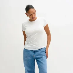 My Essential Wardrobe The Modal Tee Bright White