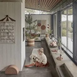 OYOY Pearl Advent Candleholder Silver