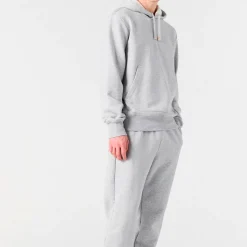 Parajumpers Everest Hooded Sweatshirt Grey Melange