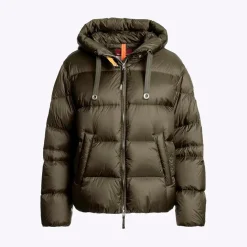 Parajumpers Tilly Hooded Down Jacket Olive Grey