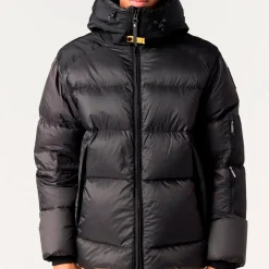 Parajumpers Tyrik Hooded Down Jacket Black