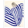 Poster & Frame Blue Stripe At Concorde 50x70 cm