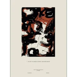 Poster & Frame Flaming 50x70 cm