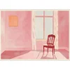 Poster & Frame Pink Room 50x70 cm