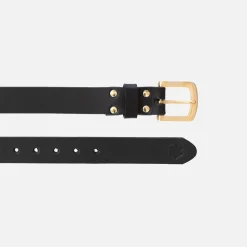 RHANDERS Buckingham Belt Black/Gold