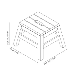 Skagerak Dania Taburet Eg