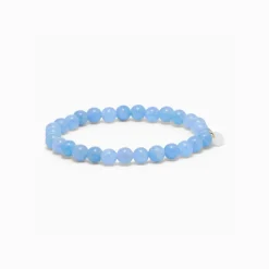 Soï Krystal Armbånd Aquamarin Large