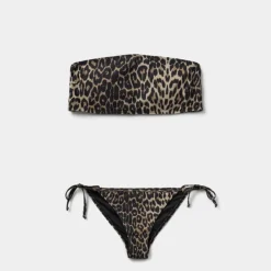 Sofie Schnoor Leon Bikini Light Brown Leopard