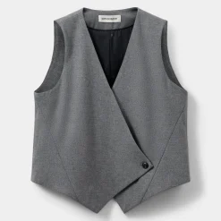 Sofie Schnoor VirginiaSW Vest Grey Melange