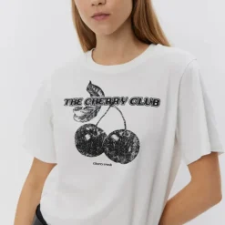 Sofie Schnoor Zena T-Shirt Snow White Ebony