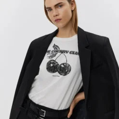 Sofie Schnoor Zena T-Shirt Snow White Ebony