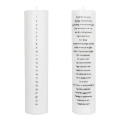 Specktrum 24 Moments Of Self Love Calendar Candle White