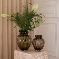 Specktrum Audrey Vase Smokey Brown Medium