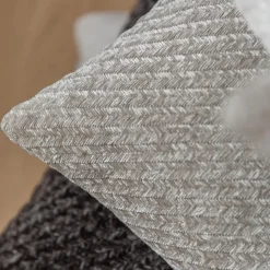 Specktrum Herringbone Pillow Cloud Grey 45x45 cm