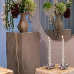 Specktrum Lea Candle Holder Chrome