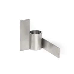 Stences Icon Candlestick 02 Brushed Chrome