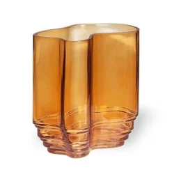 Stences Lake Vase Amber
