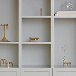 STOFF Nagel Vase Solid Brass