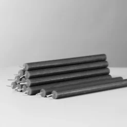 STOFF Stearinlys Antracit