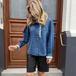 Stories From The Atelier Nature Shirt Medium Blue