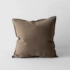 Tell Me More Linen Cushion Taupe 50x50 cm