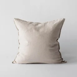 Tell Me More Linen Cushion Warm Grey 50x50 cm