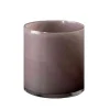 Tell Me More Lyric Candleholder Medium Purple Grey