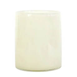 Tell Me More Lyric Candleholder Large Linen