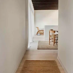 Tell Me More Mid Knot Hemp Rug Nature 200x300 cm