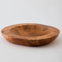 Tell Me More Teak Bowl Large