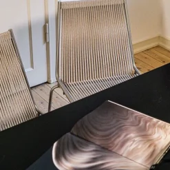 Thorup Copenhagen Noel Stol 202 Rustfrit Stål/Natur