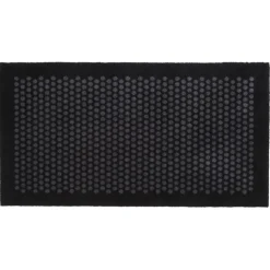 Tica Copenhagen Dot Smudsmåtte Sort/Grå 67x120 cm